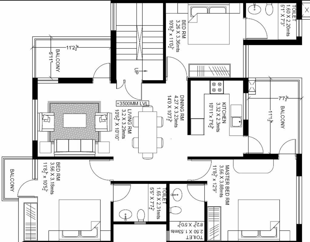 3 BHK Flat in Vatika Primrose Floors in Sector 82, Gurgaon - Image 919819