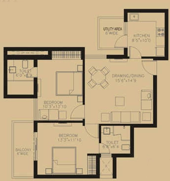 2 BHK Flat in TDI Ourania in Sector 53, Gurgaon - Image 919830