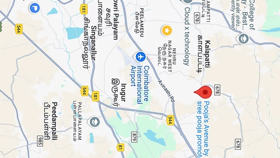 Location of Sree Pooja Avenue - Image 407059