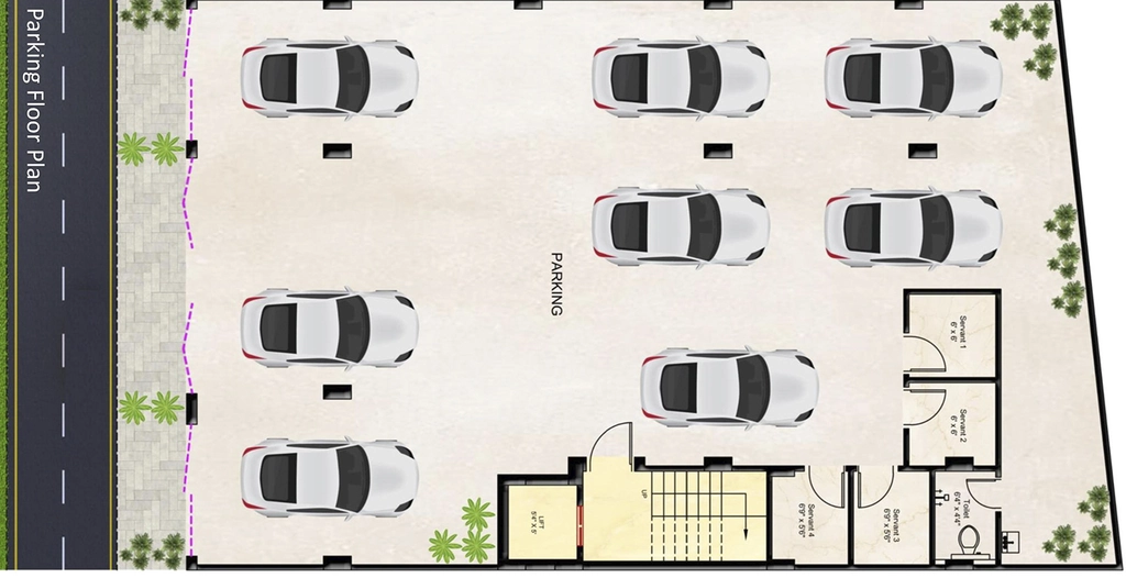 Master Plan of ND Premium Builder Floors in Sector 83, Gurgaon - Image 407104