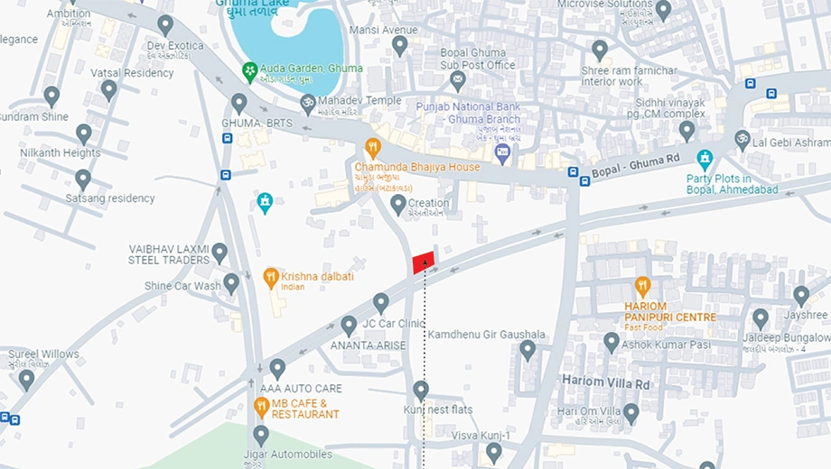 Location of Commercial Karma Sundaram Sparsh - Image 407153