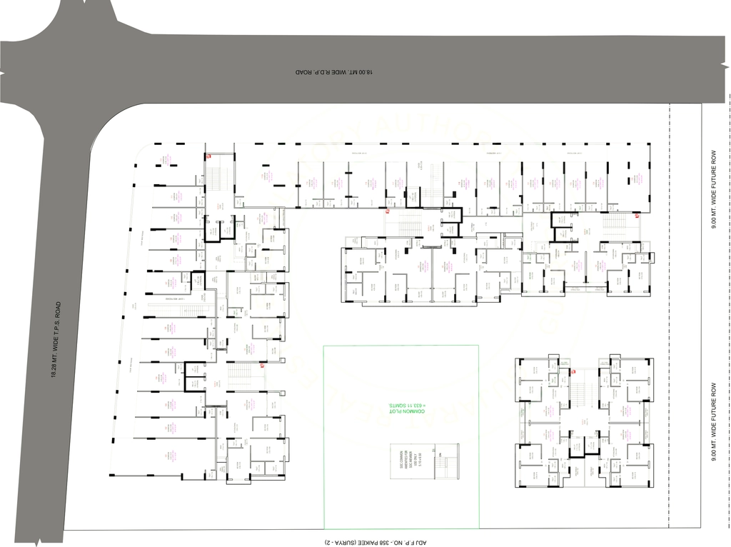 Master Plan of Commercial Katira Aaryajeet Surya 3 in Naranpura, Ahmedabad - Image 407182