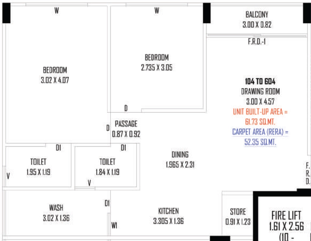 2 BHK Flat in Ravya Agastya Living in Kathwada, Ahmedabad - Image 919931