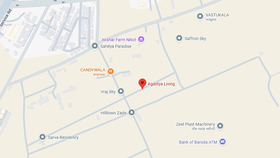Location of Ravya Agastya Living - Image 407228