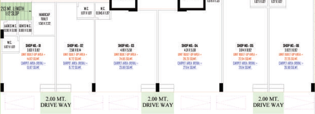 Floor Plan of Commercial Ravya Agastya Living in Kathwada, Ahmedabad - Image 407235