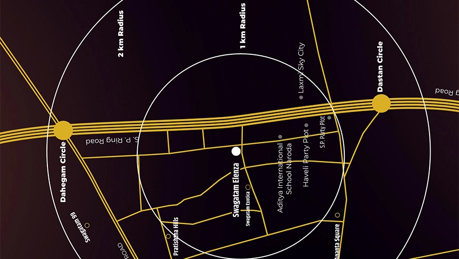 Location of Commercial Shiv Swagatam Elenza - Image 407283