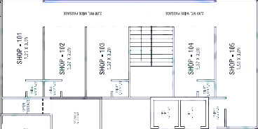 Floor Plan of Commercial Shree Jagannath Hill in Vatva, Ahmedabad - Image 407306