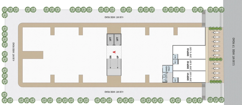 Master Plan of Shree Shivanta 84 in GIDC Naroda, Ahmedabad - Image 407344