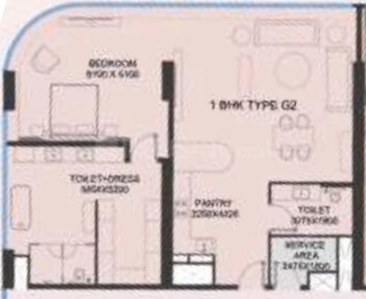1 BHK Flat in Central Park The Selene Tower in Sector 48, Gurgaon - Image 920007