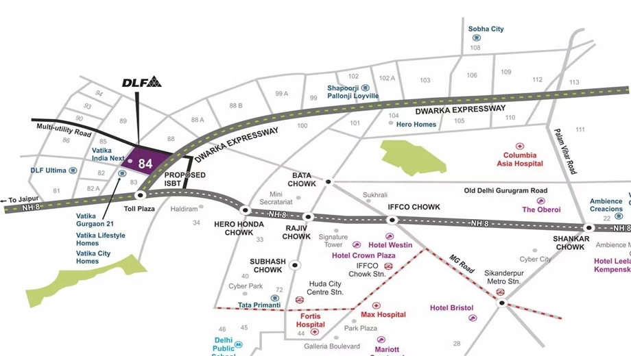 Location of DLF Gardencity Central - Image 407489