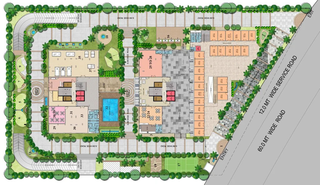 Master Plan of Lamose Gratitude 84 in Sector 84, Gurgaon - Image 407532