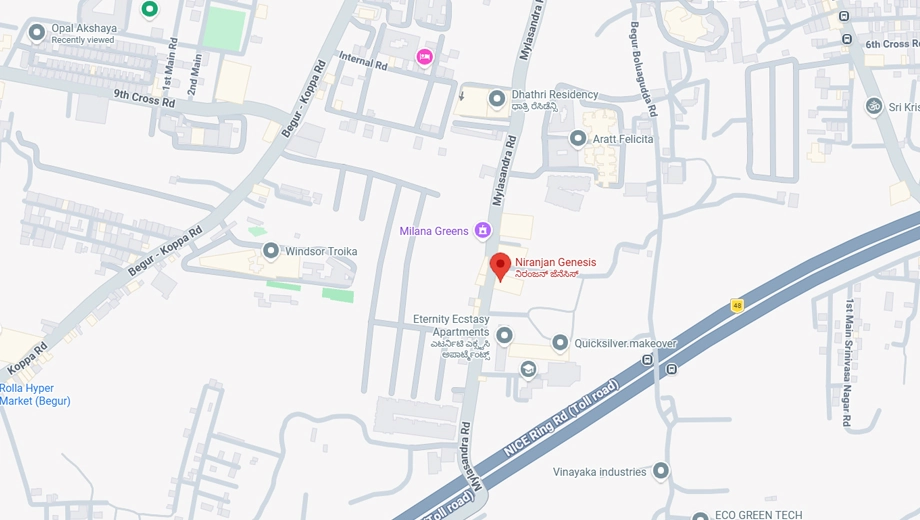 Location of Niranjan Genesis - Image 407613