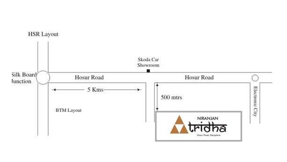 Location of Niranjan Tridha - Image 407632
