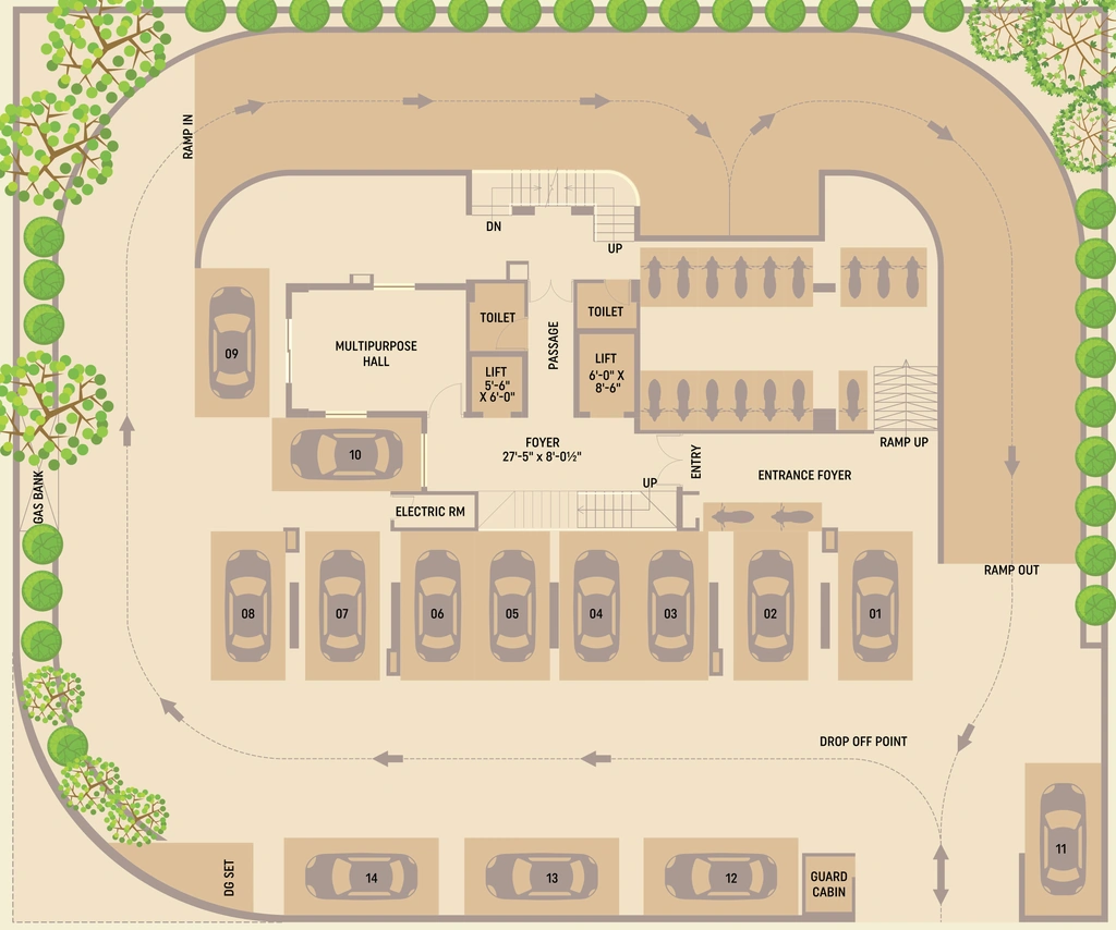 Master Plan of Akshat Anugrah in Bapu Nagar, Jaipur - Image 407641