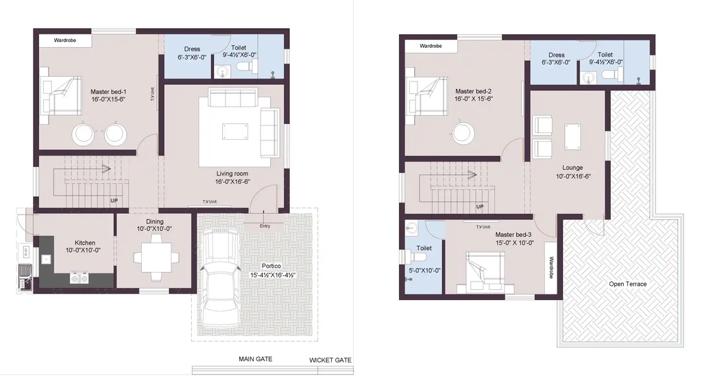 3 BHK House/Villa in Sree Dakshas Nefeli in Kalapatti, Coimbatore - Image 920093