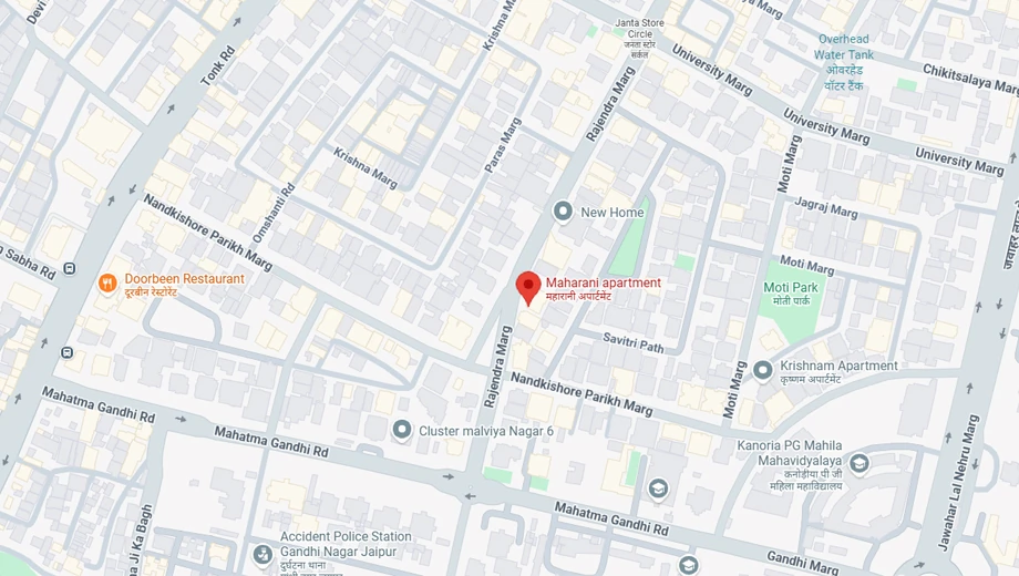 Location of ARG Maharani Apartment - Image 407671