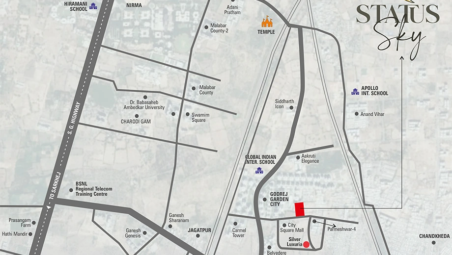 Location of Arpan Status Sky - Image 407693