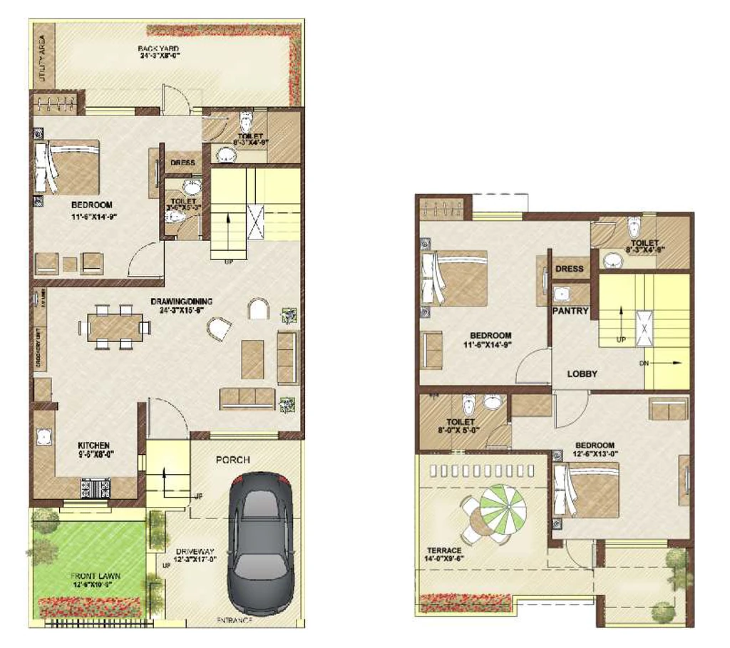 3 BHK House/Villa in Auric Villas Prime in Jaisinghpura, Jaipur - Image 920141