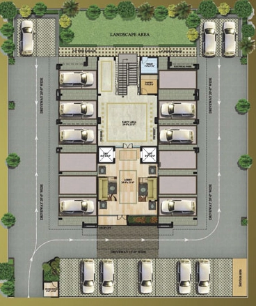 Master Plan of JKD Pearl Landmark in Bapu Nagar, Jaipur - Image 407758