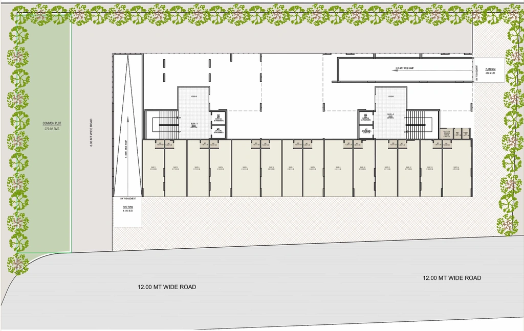 Master Plan of Atulya Shilpgram Skyleaf in Bilasiya, Ahmedabad - Image 407706