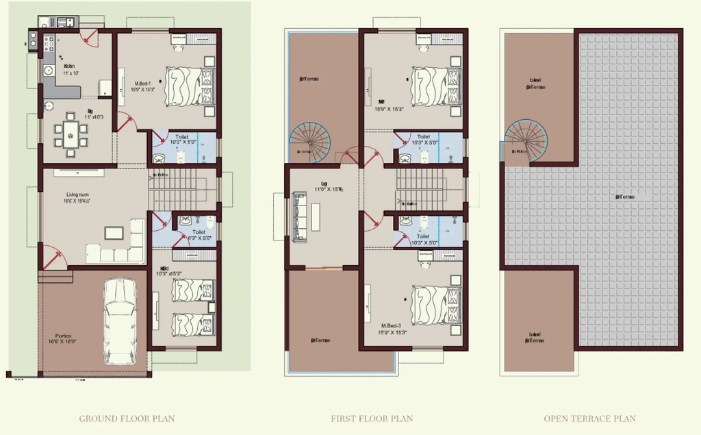 4 BHK House/Villa in Sree Dakshas Leia in Vadavalli, Coimbatore - Image 920120