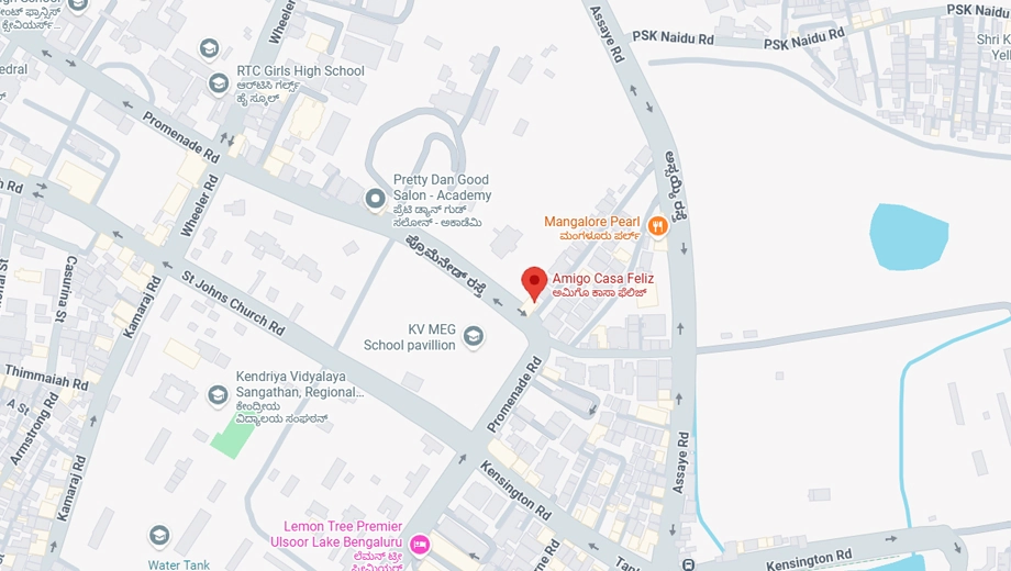 Location of Amigo Casa Feliz - Image 407809
