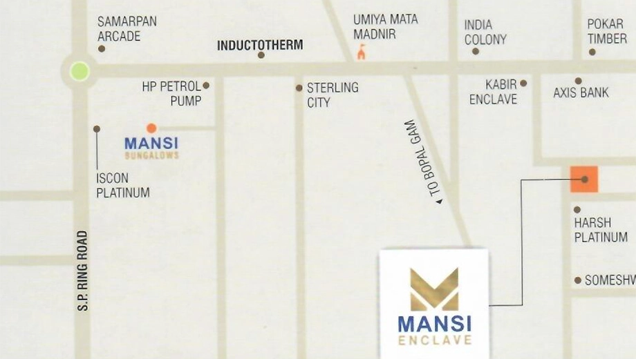 Location of Darshan Mansi Enclave - Image 407851