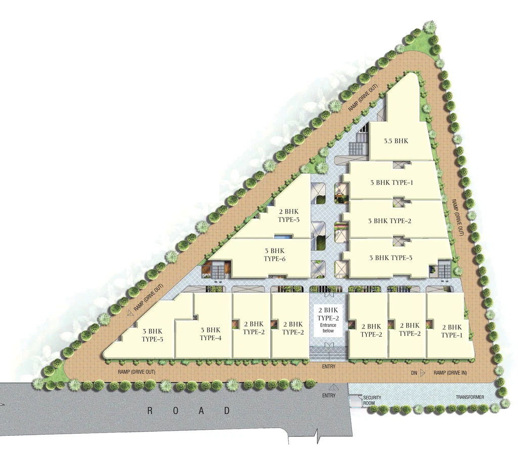Master Plan of Amigo Palacio in Chikkagubbi, Bangalore - Image 407871