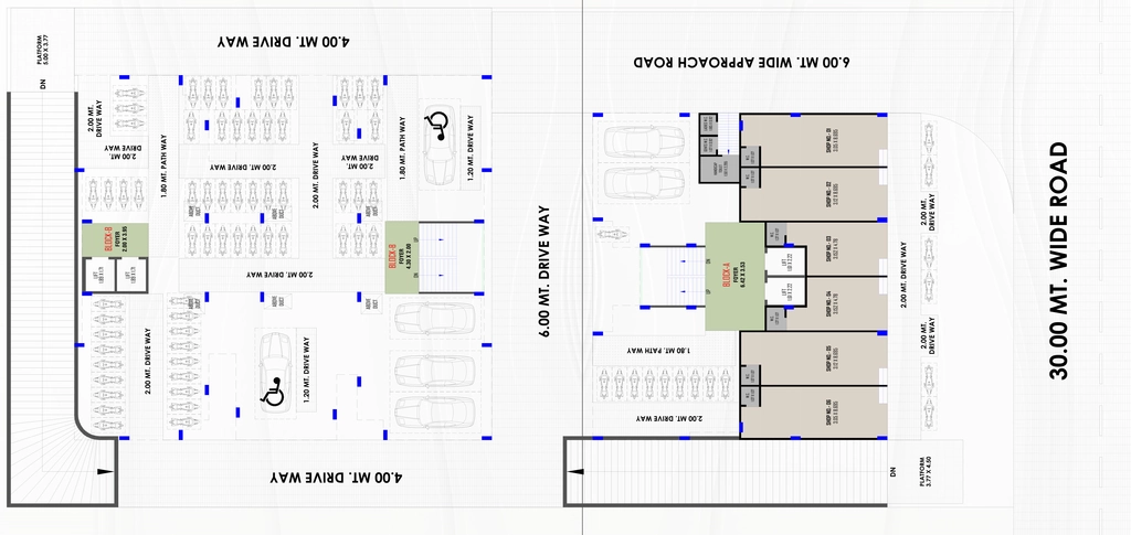 Master Plan of Commercial Adityaraj Merriott Homes in Odhav, Ahmedabad - Image 407895