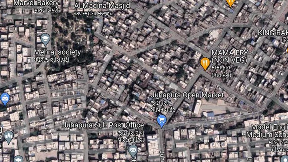 Location of Commercial Millenium Harmony in Juhapura, Ahmedabad - Image 407909