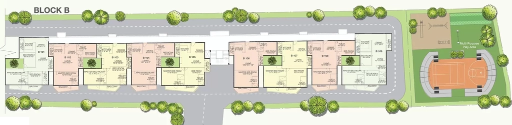 Master Plan of Hatha Coco Nest in Bellandur, Bangalore - Image 407950