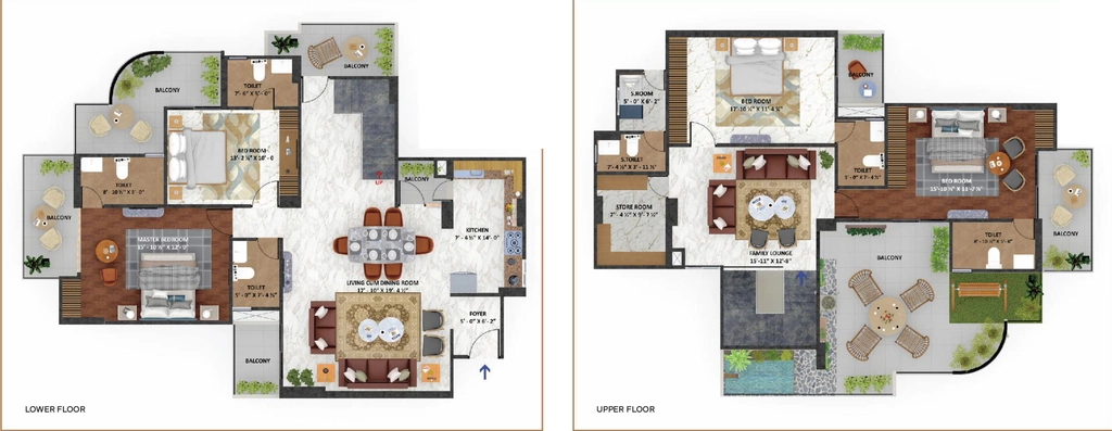 4 BHK Penthouse in Express Zenith Tower A in Sector 77, Noida - Image 920294