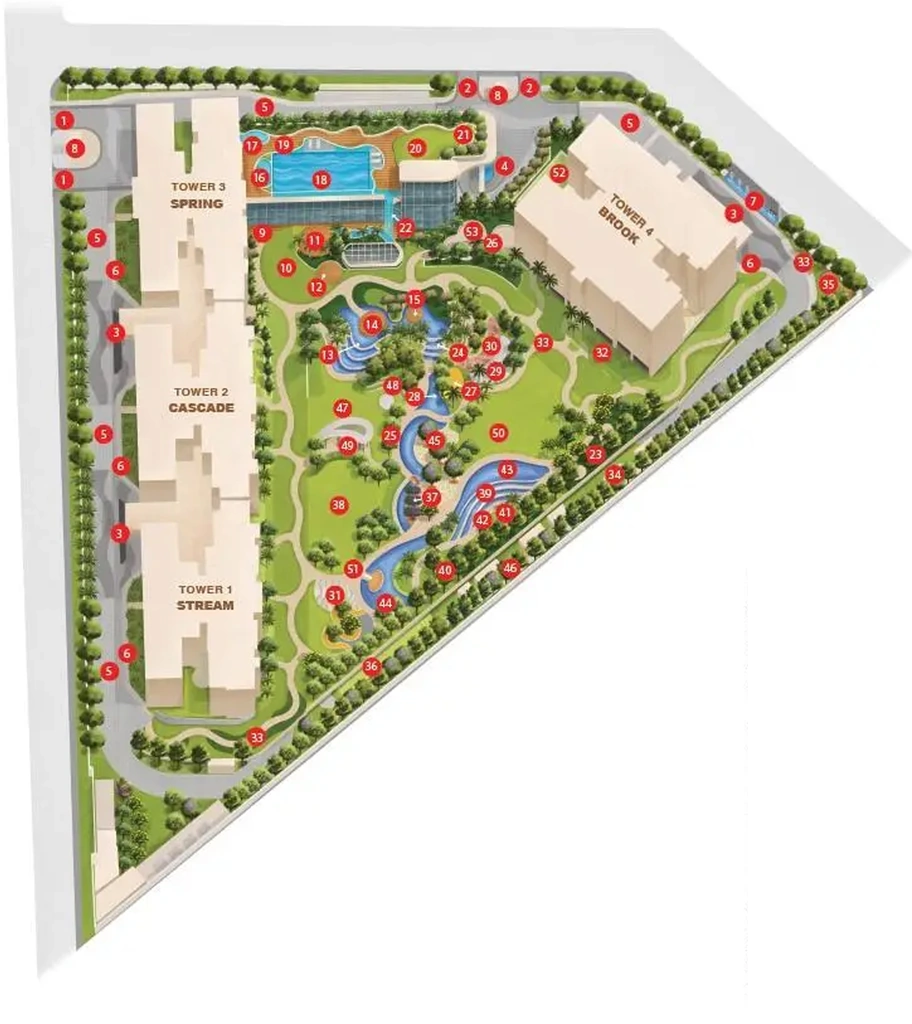 Master Plan of Godrej Riverine in Sector 44, Noida - Image 408188