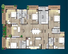 5 BHK Flat in Sage Skyline in Bawadiya Kalan, Bhopal - Image 920557