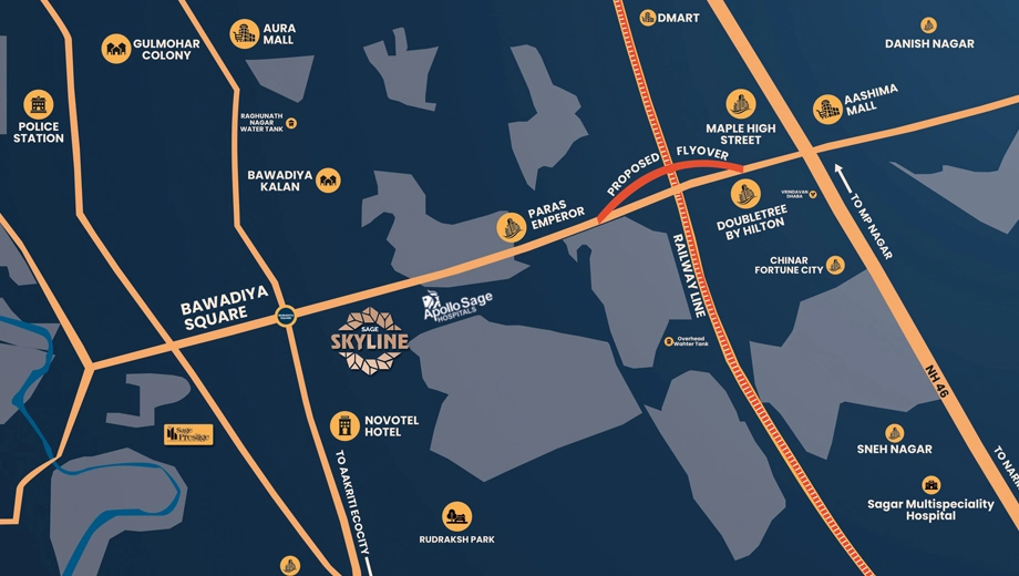 Location of Sage Skyline - Image 408744