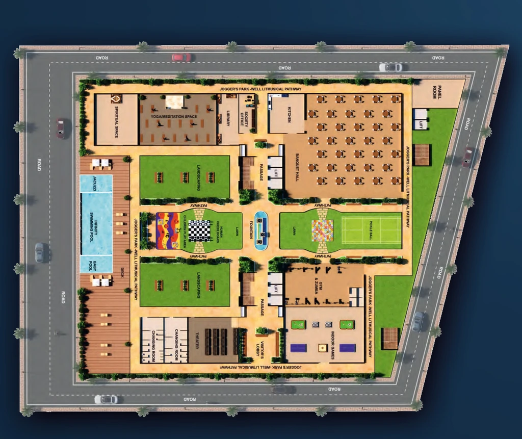 Master Plan of Sage Skyline in Bawadiya Kalan, Bhopal - Image 408745