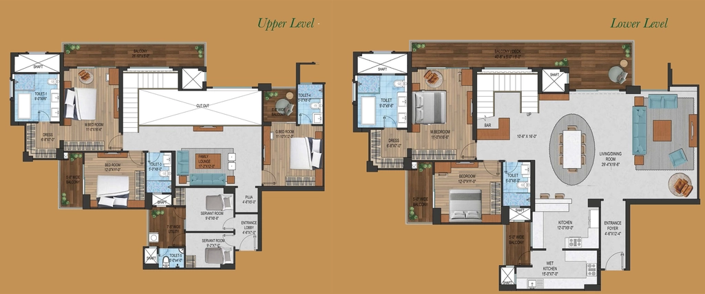 5 BHK Duplex in Imperia The Sephyra in Yamuna Expressway, Greater Noida - Image 920310