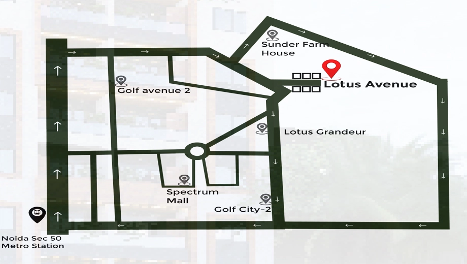 Location of Nehra Lotus Avenue 2 - Image 408257