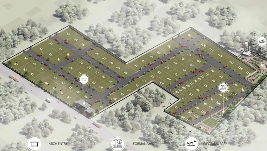 Master Plan of Sree Pooja Vyaazham in Eachanari, Coimbatore - Image 408267