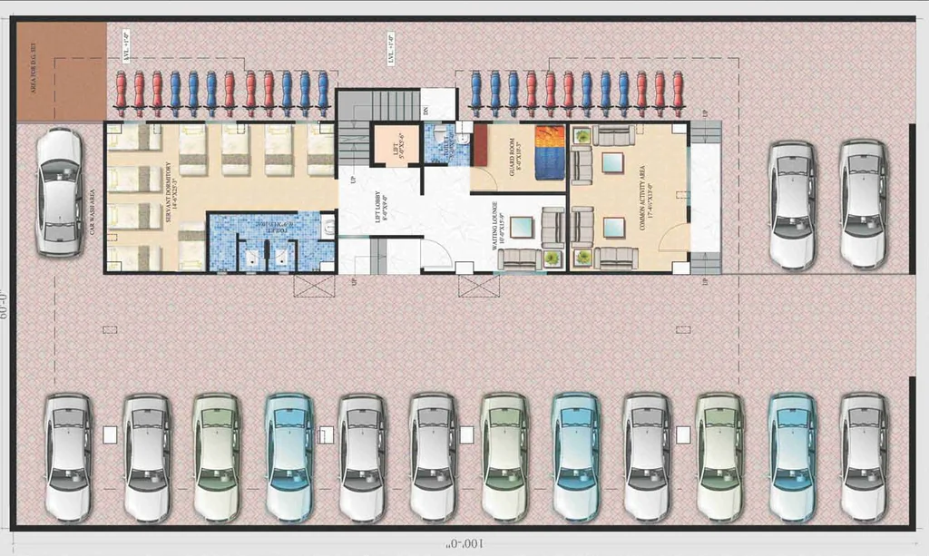 Master Plan of Amit Ria Avenue in C Scheme, Jaipur - Image 408275