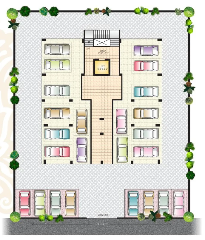 Master Plan of SDC Royale in Bapu Nagar, Jaipur - Image 408337