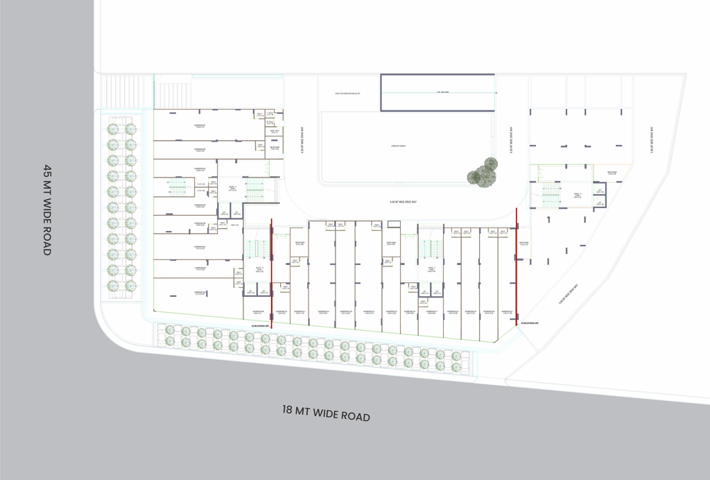 Master Plan of Gamara Hills in Shela, Ahmedabad - Image 408373