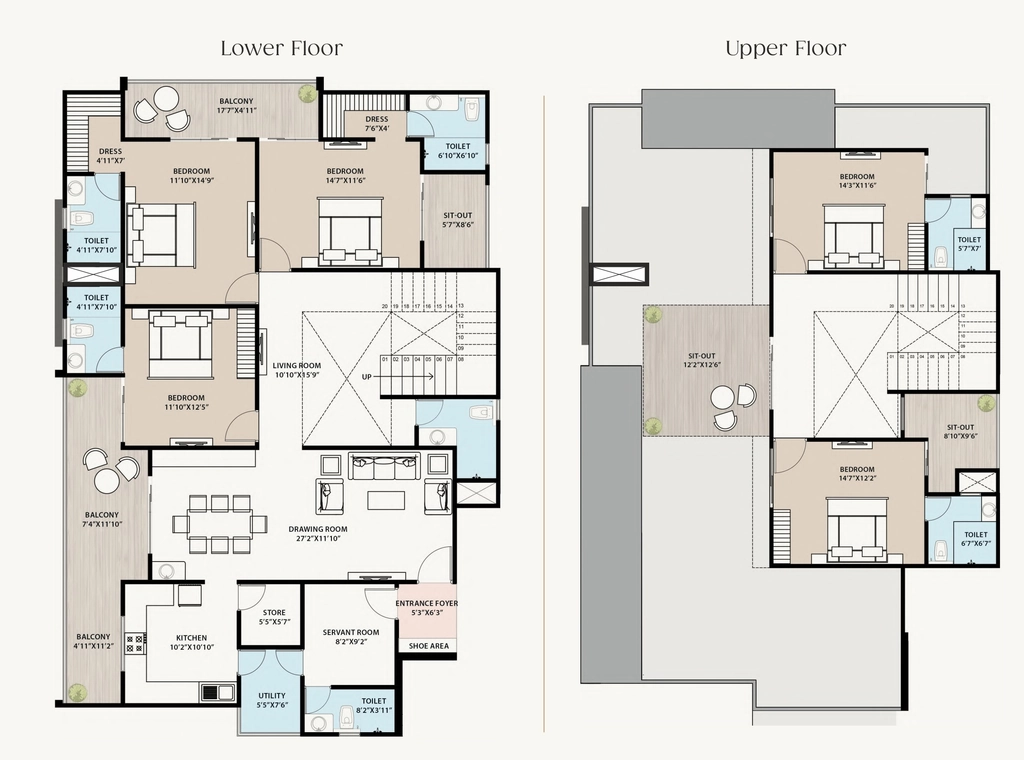 5.5 BHK Flat in Agrawal Sagar Elite 2 in Bawadiya Kalan, Bhopal - Image 920500