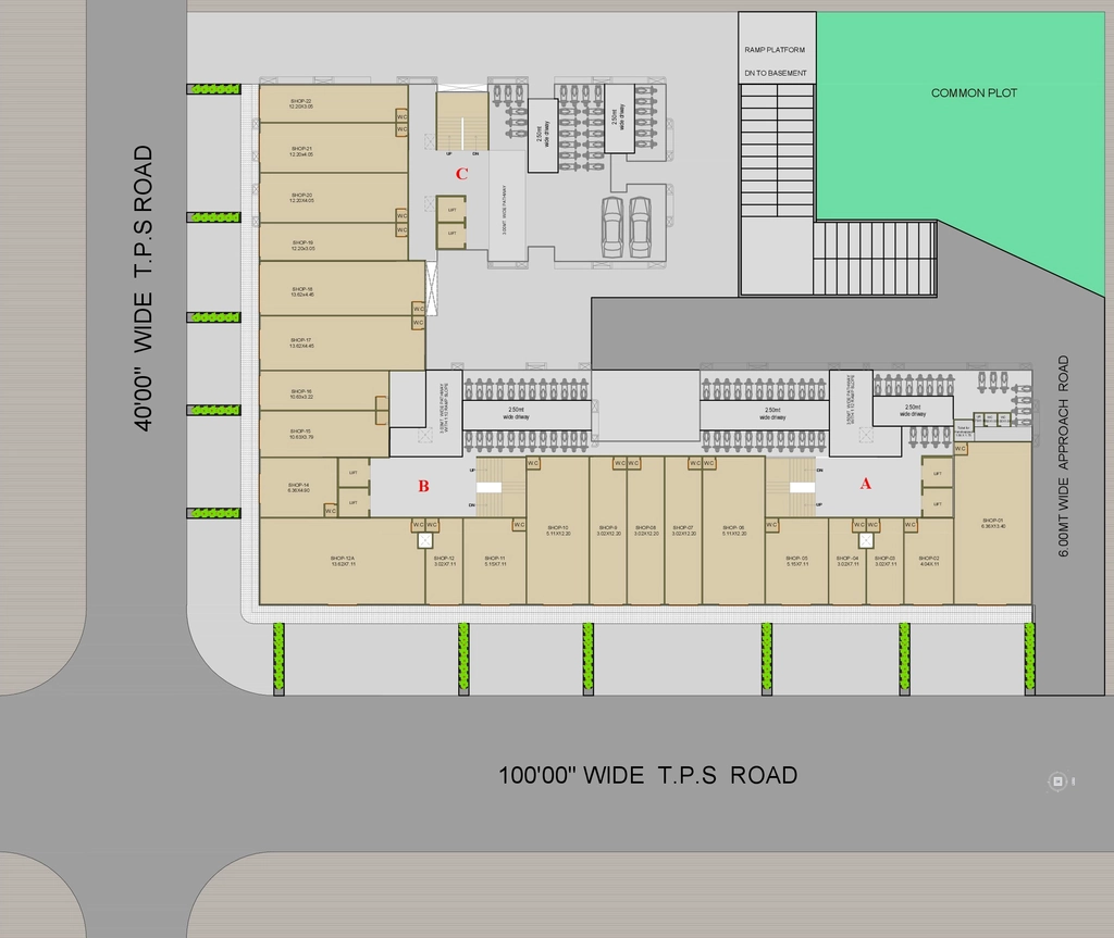 Master Plan of Yug Vincitore Rivera in Vastral, Ahmedabad - Image 408491