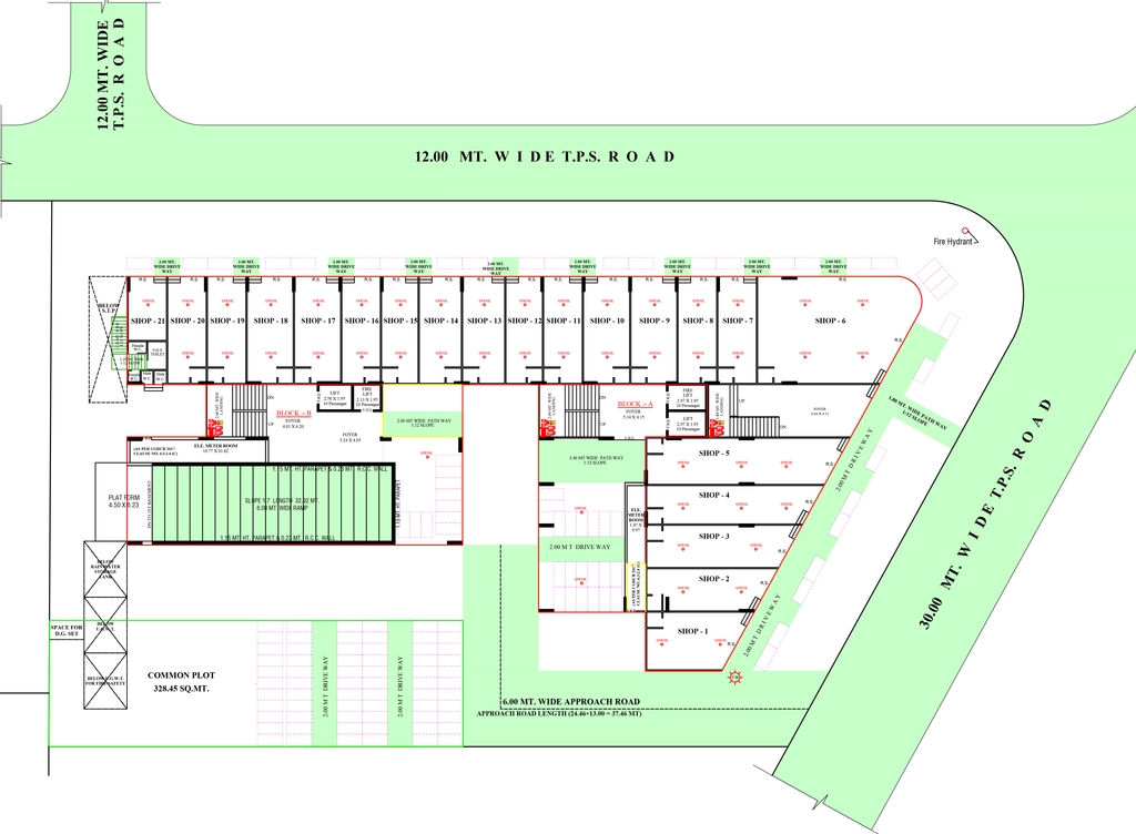 Master Plan of Commercial Radhe Hilltown Harmony in Nikol, Ahmedabad - Image 408538