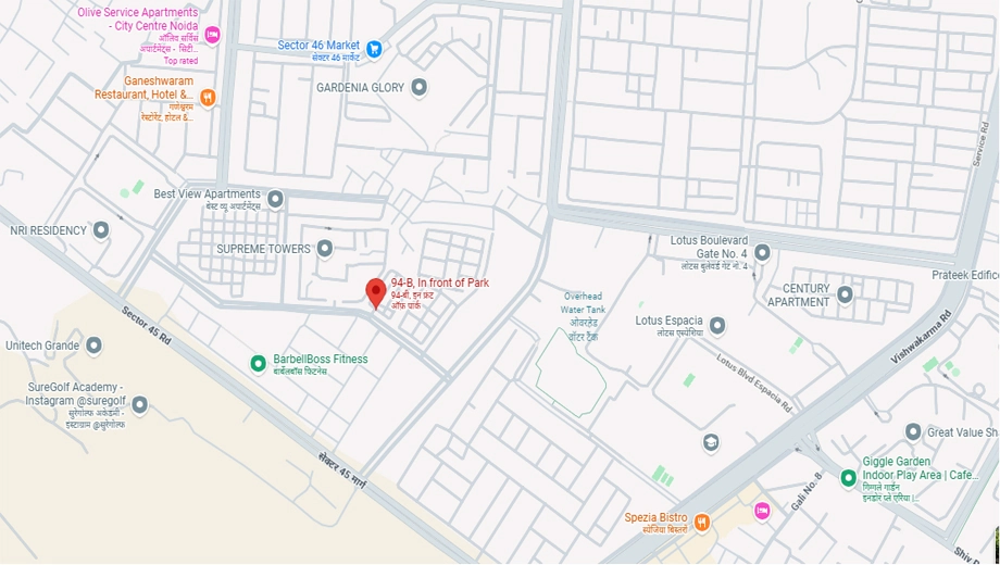 Location of Sunshine 94 in Sector 94, Noida - Image 408548