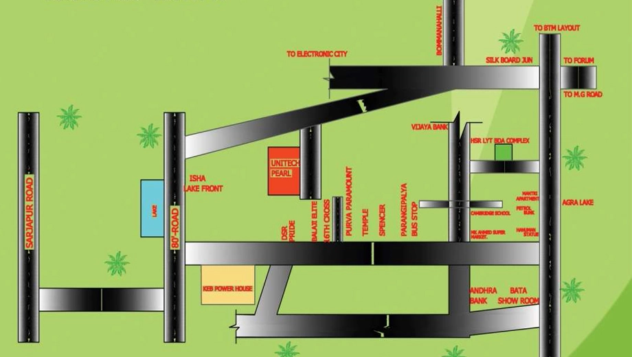 Location of Unitech Pearl - Image 408565