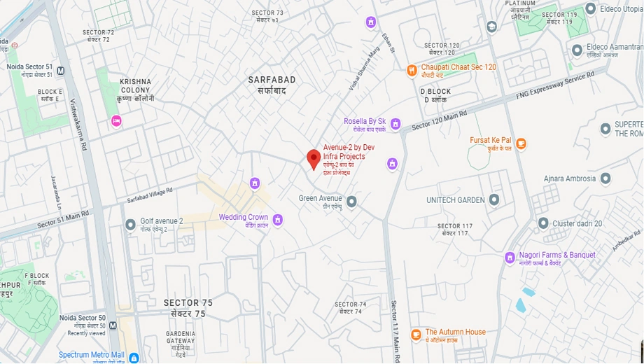 Location of Dev Avenue 2 - Image 408570