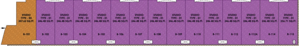 Floor Plan of Phenomenon Mannat Tower in Sector 73, Noida - Image 408677