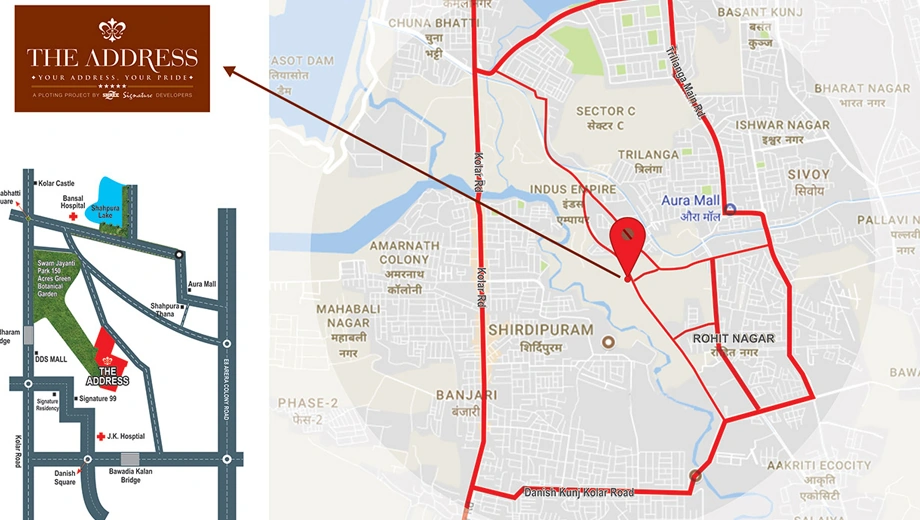 Location of Shree Signature The Address - Image 408687